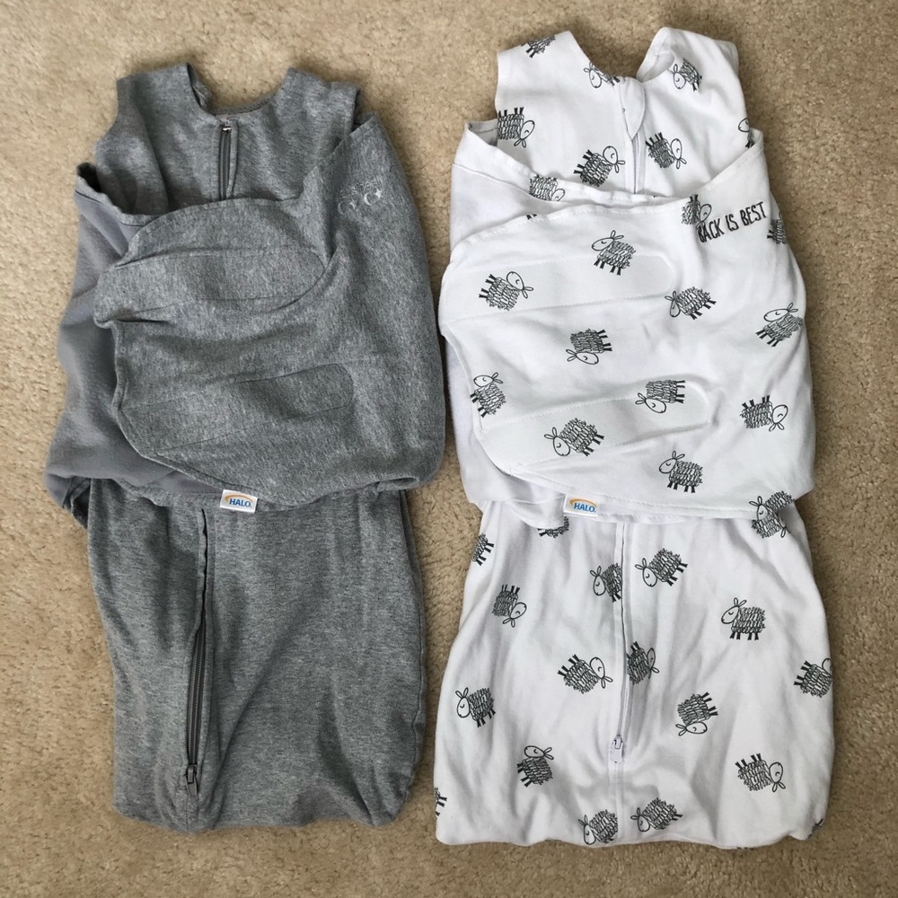 2 Halo Sleepsack Swaddles